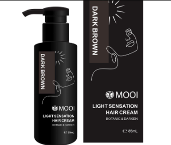 MI260111-Y18 "MOOI 光感離子補色霜 85ML   自然黑 ***只要光照白髮就可以自然變黑*** "