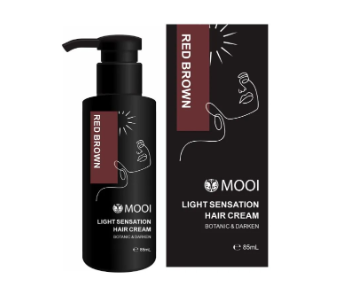 MI260111-Y17 "MOOI 光感離子補色霜 85ML   自然棕 ***只要光照白髮就可以自然變黑***"