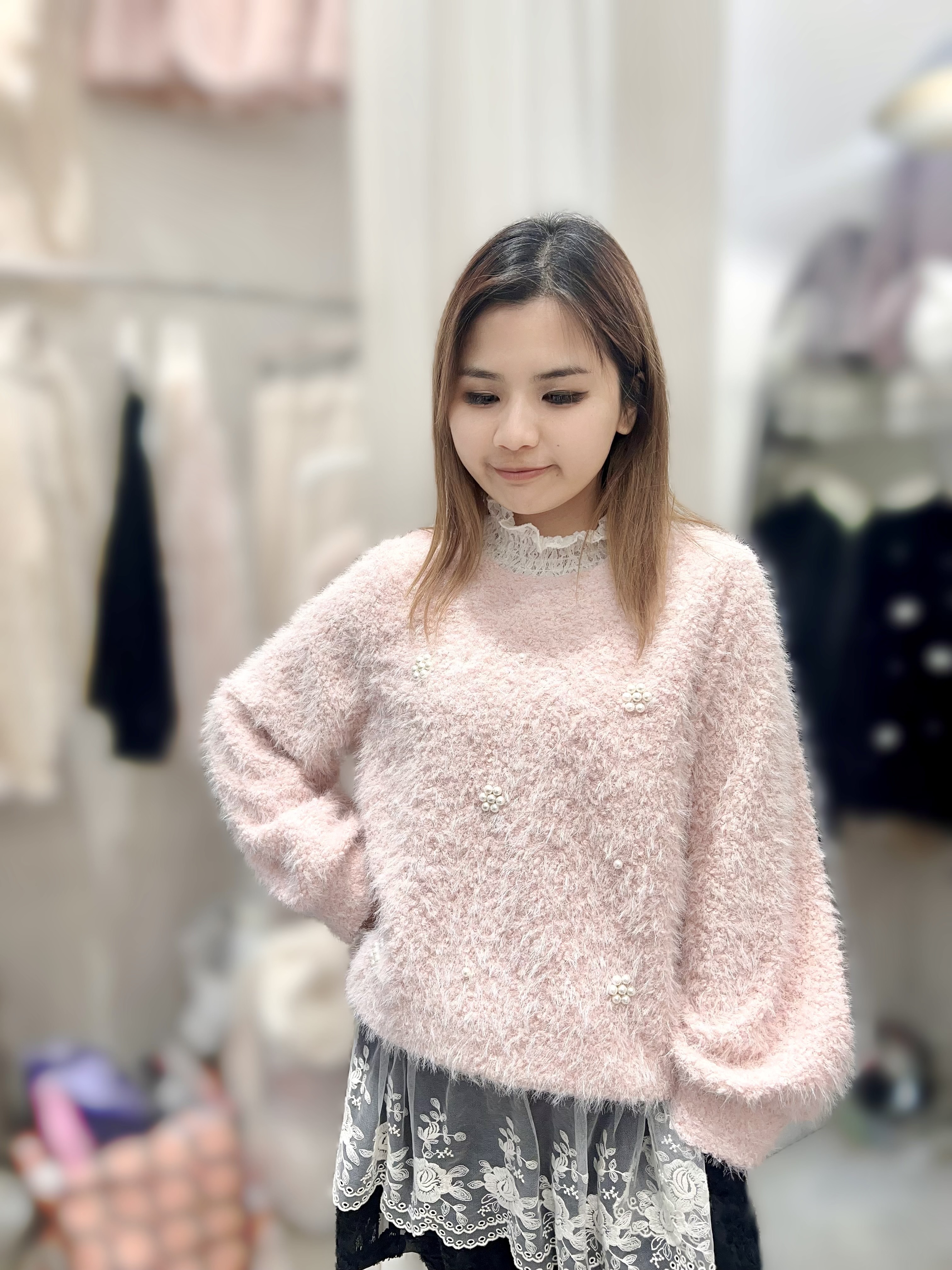 Y14 胸42-46 長24 羊毛30% $419