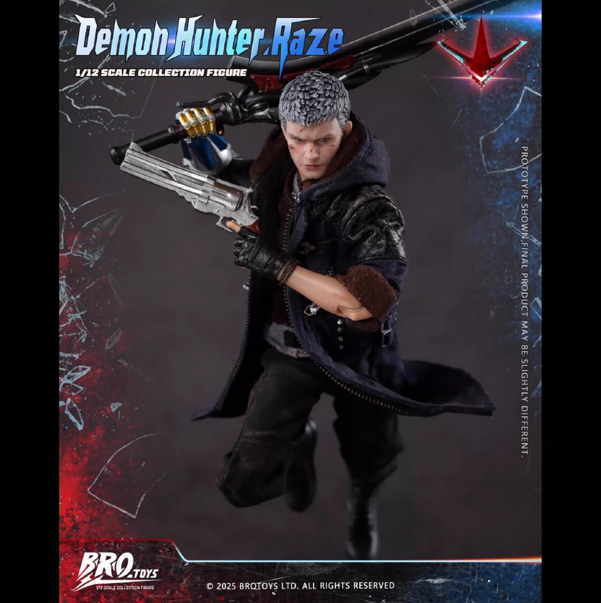 Pre-Order) BROTOYS 1/12 Demon Hunrer - Raze Action Fig