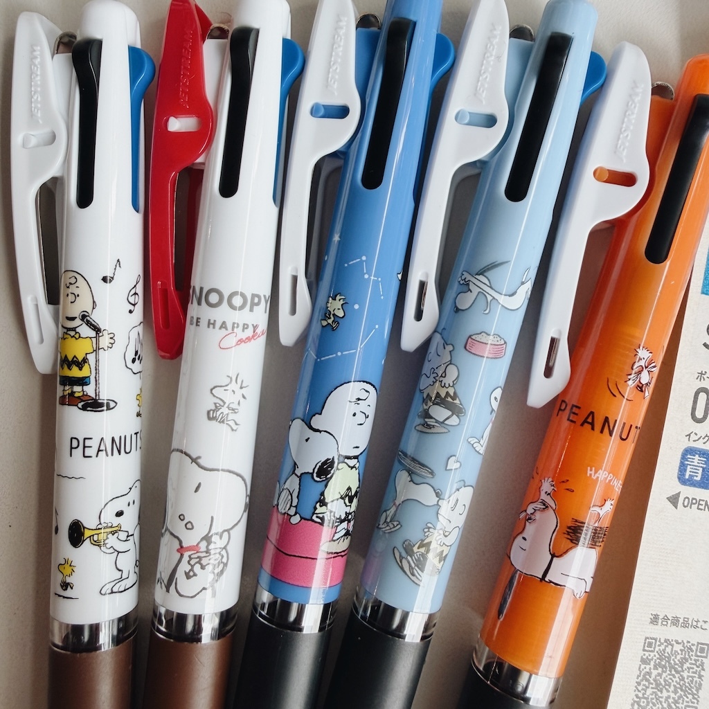 snoopy 限定聯名 JETSTREAM溜溜筆 三色原子筆 0.5油性｜日本uni