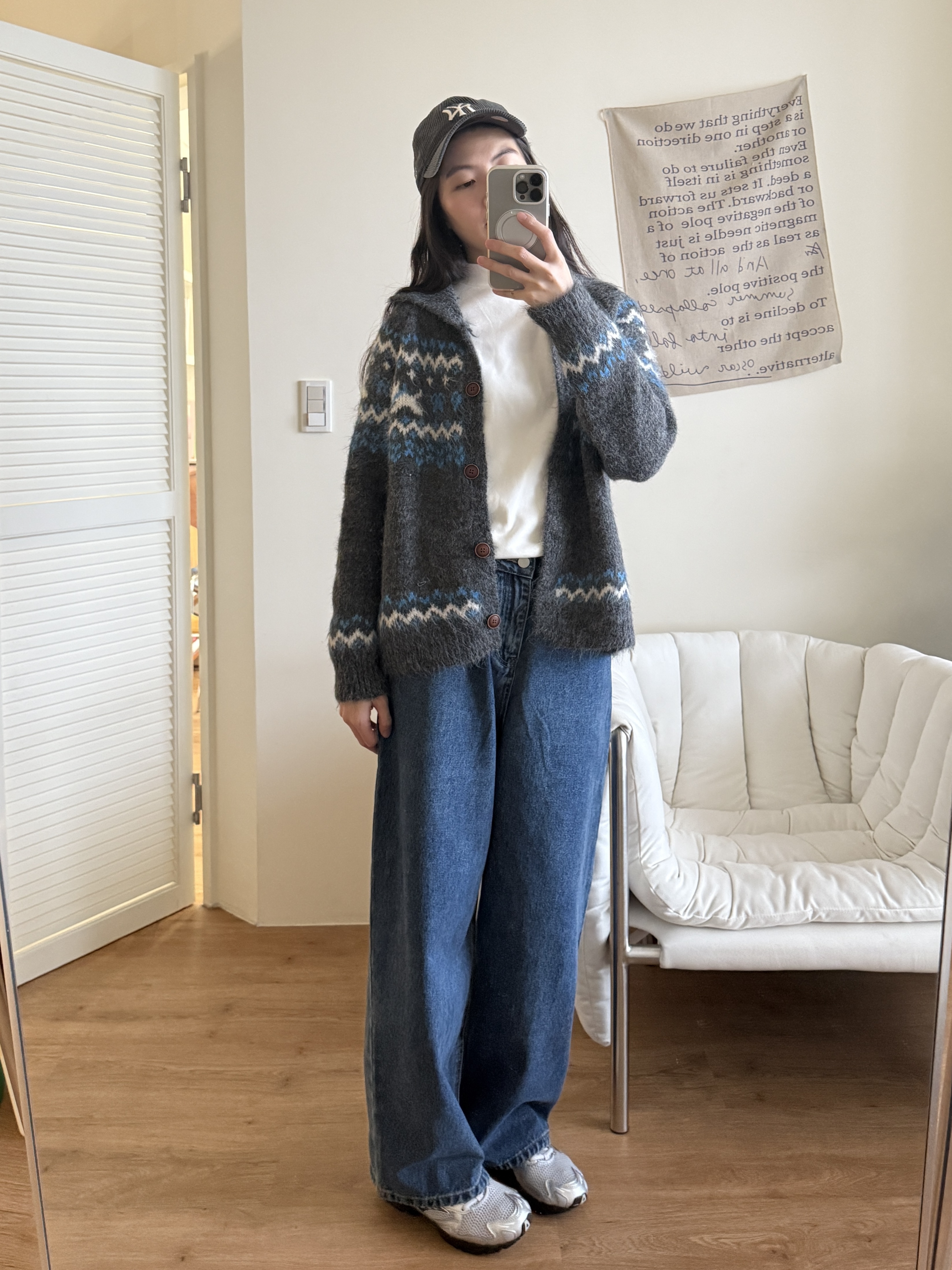 牛仔男友直筒褲(現貨XL)