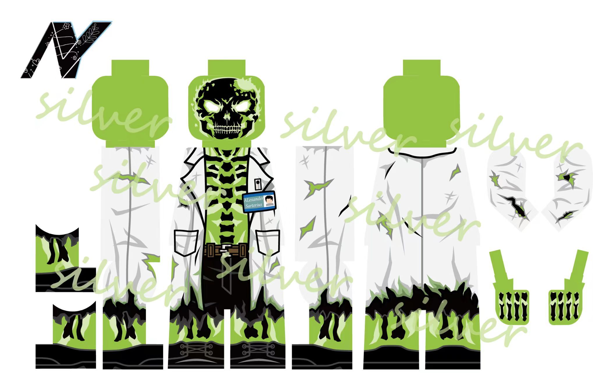 [Silver][Preorder] Doctor [UVprinted]