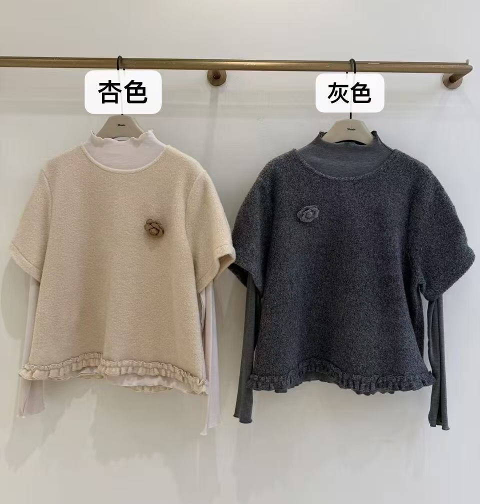 A1MO31 山茶花Top*2色