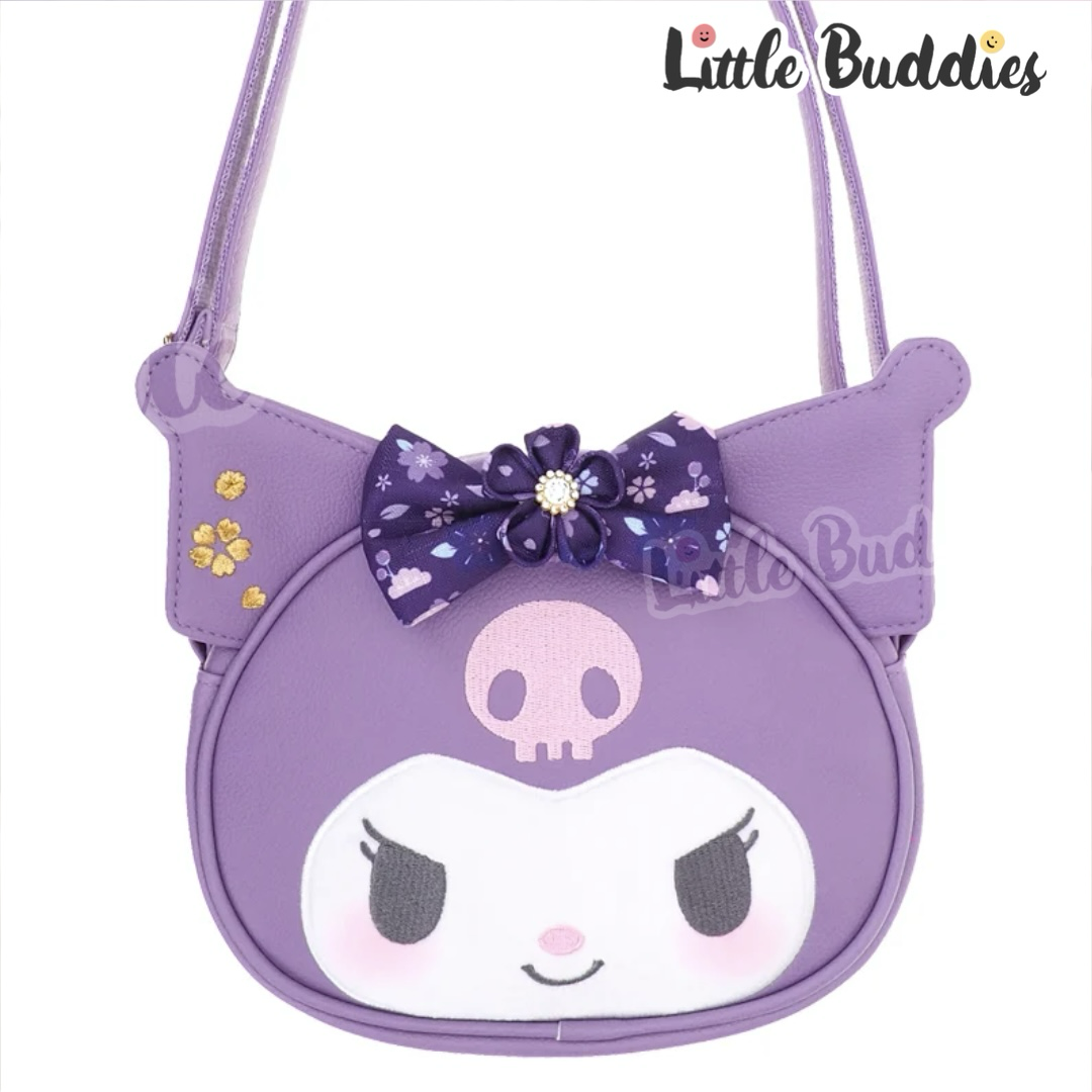 Sanrio 頭形斜揹袋連可拆髮夾