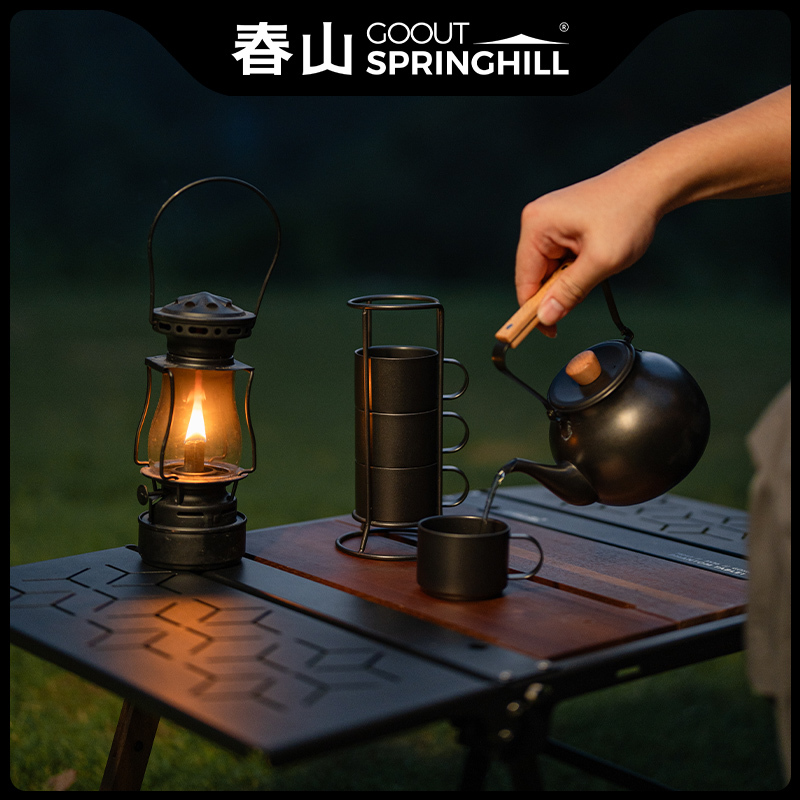 春山雲華復古茶壺