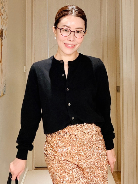 [現貨] Devon Flared-Hem Buttoned Wool Cardigan [ 5 colors / Free ]