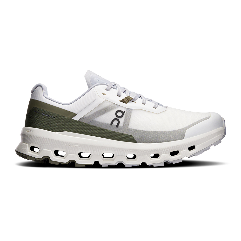 On 昂跑 Cloudvista 2 越野跑鞋 男款 (象牙白/橄欖) 31ON13427