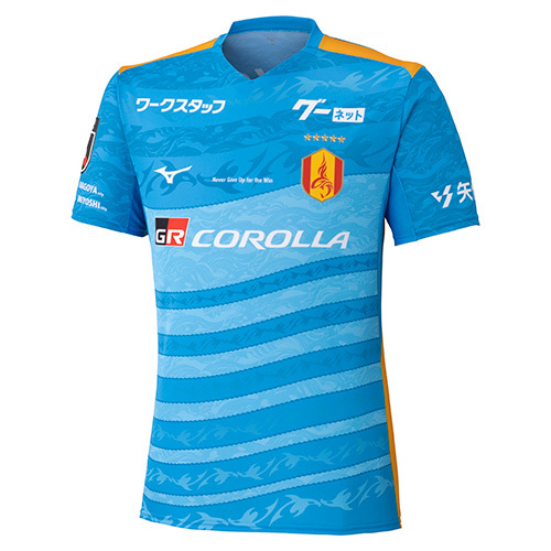 2026 Nagoya Grampus Authentic Blue GK Shirt [100 Year Vision League]
