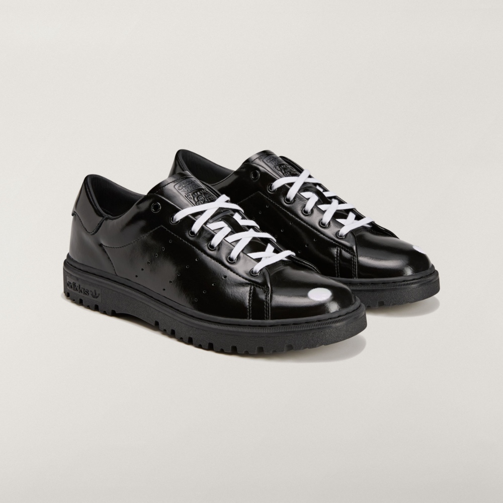 【 adidas STAN SMITH FREIZEIT SPONGEBOB 運動休閒鞋 - 亮黑 】