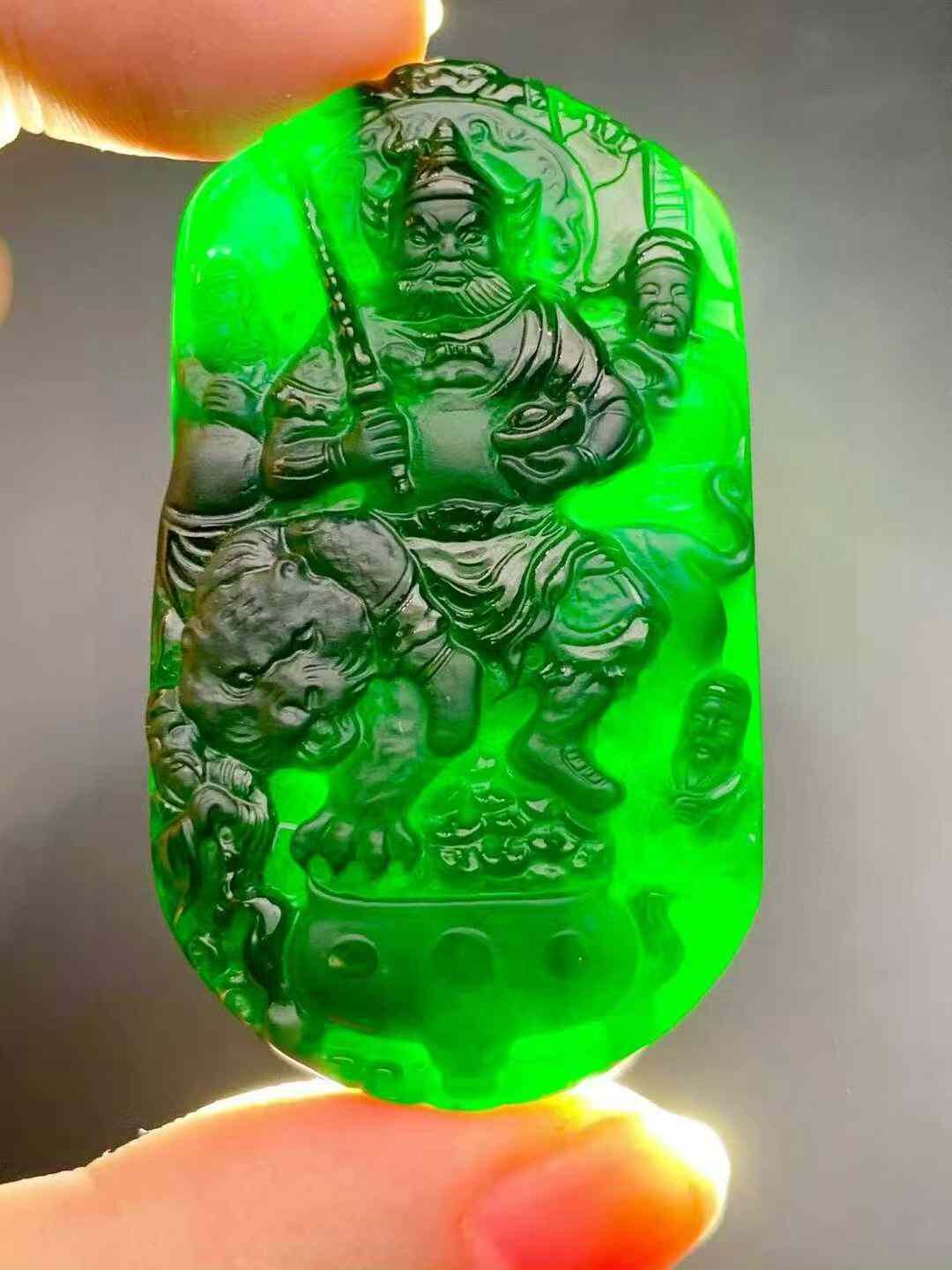 12295954 翡翠墨翠五路財神