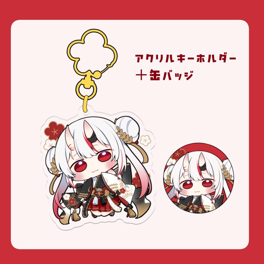 C107「同人代購」[Melonbooks代購」お嬢新衣装かわ余だ!アクキーセット