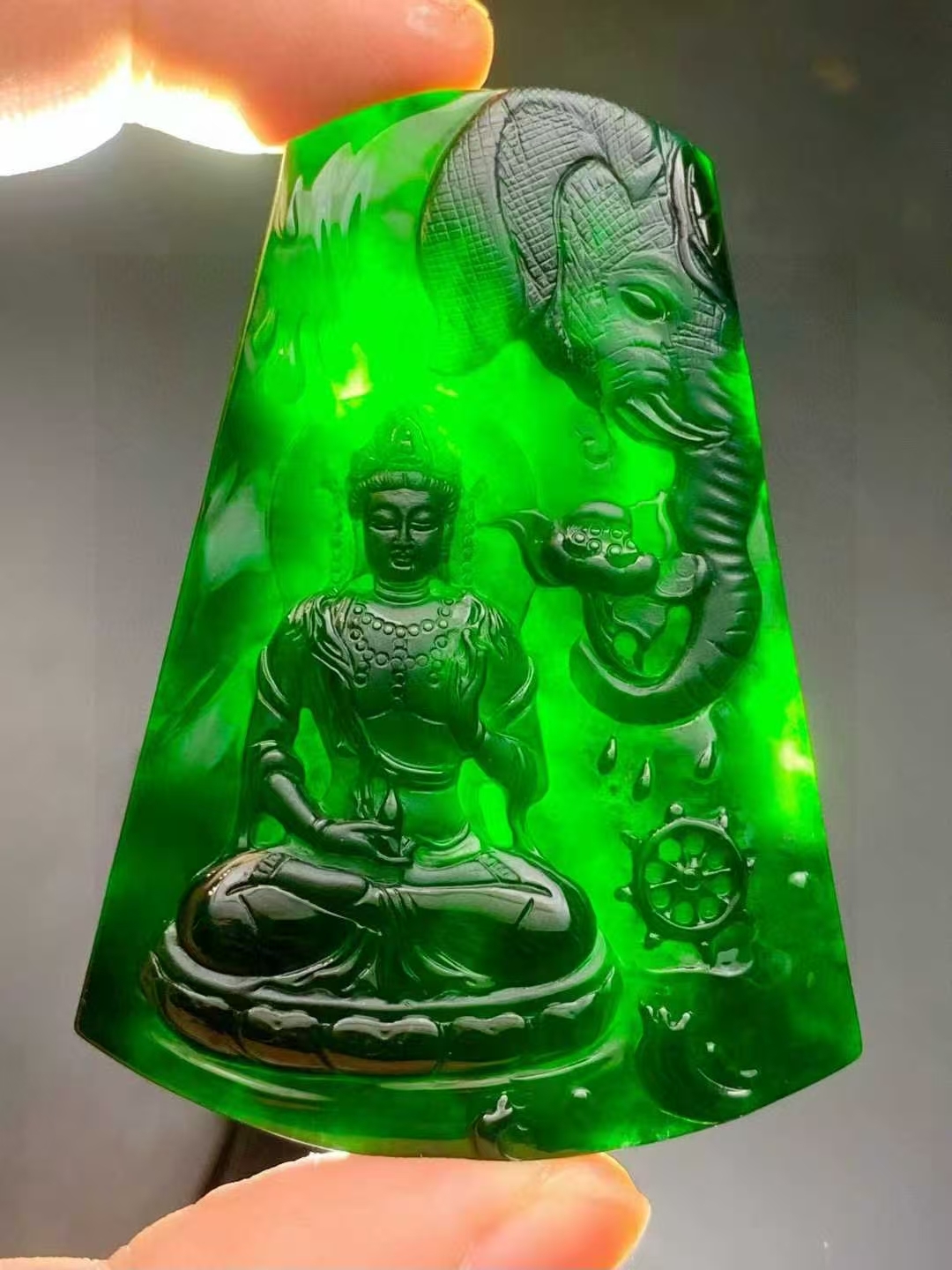 12295955 翡翠墨翠普賢菩薩