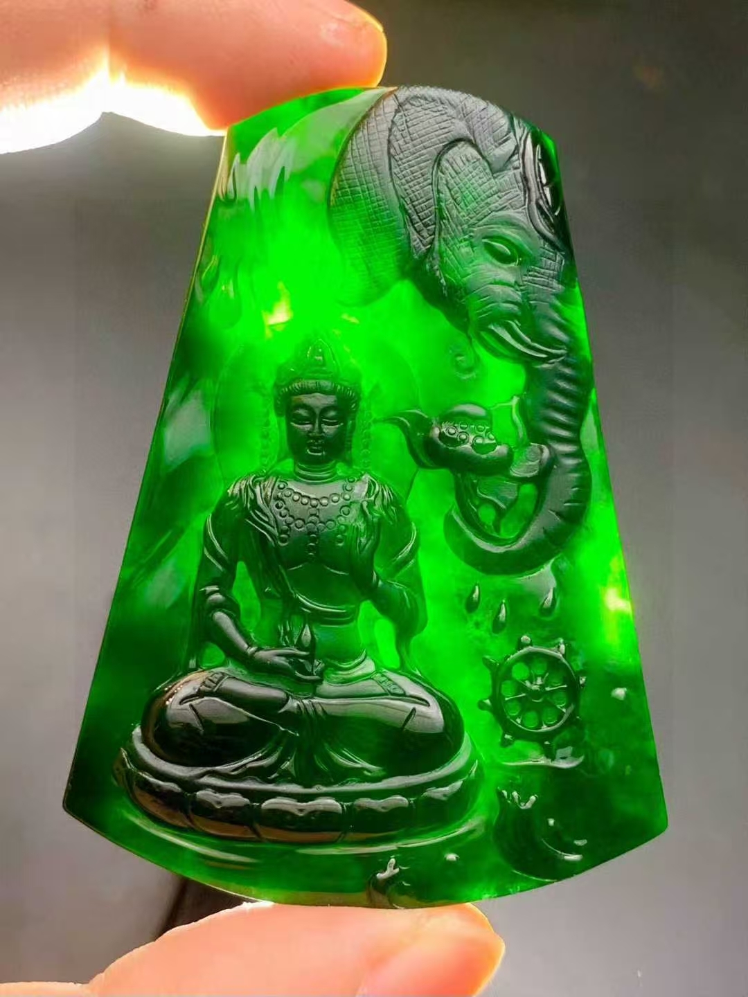 12295955 翡翠墨翠普賢菩薩