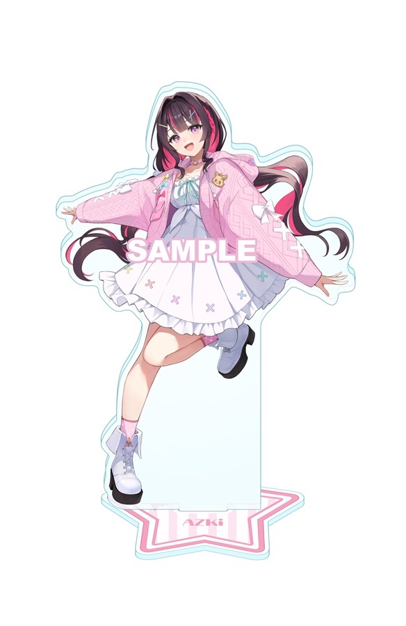 C107「同人代購」[Melonbooks代購」AZKiアクリルスタンド(ゆるふわ普段ver.)
