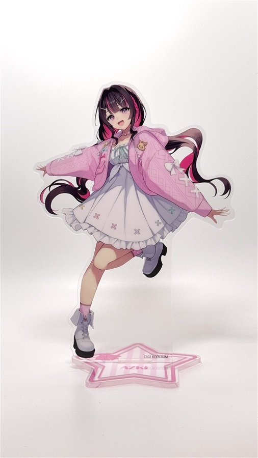 C107「同人代購」[Melonbooks代購」AZKiアクリルスタンド(ゆるふわ普段ver.)