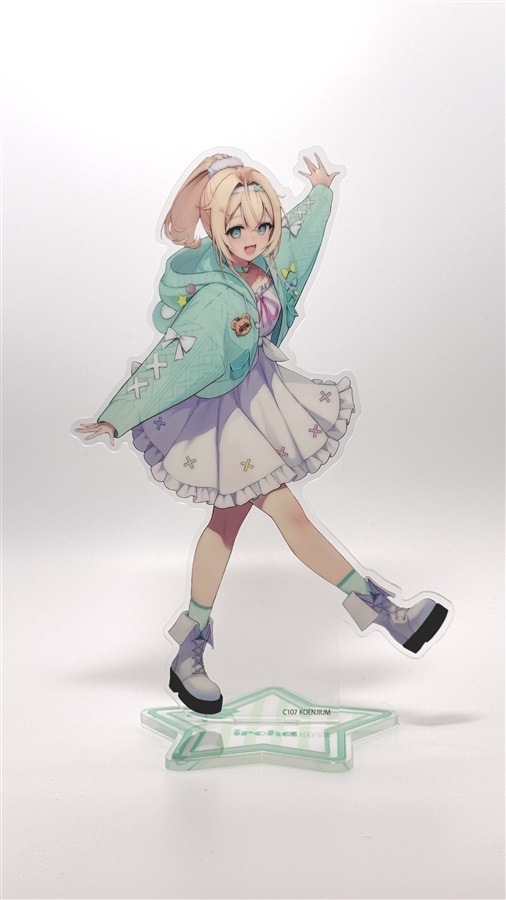 C107「同人代購」[Melonbooks代購」風真いろはBIGアクリルスタンド(ゆるふわ私服ver.)