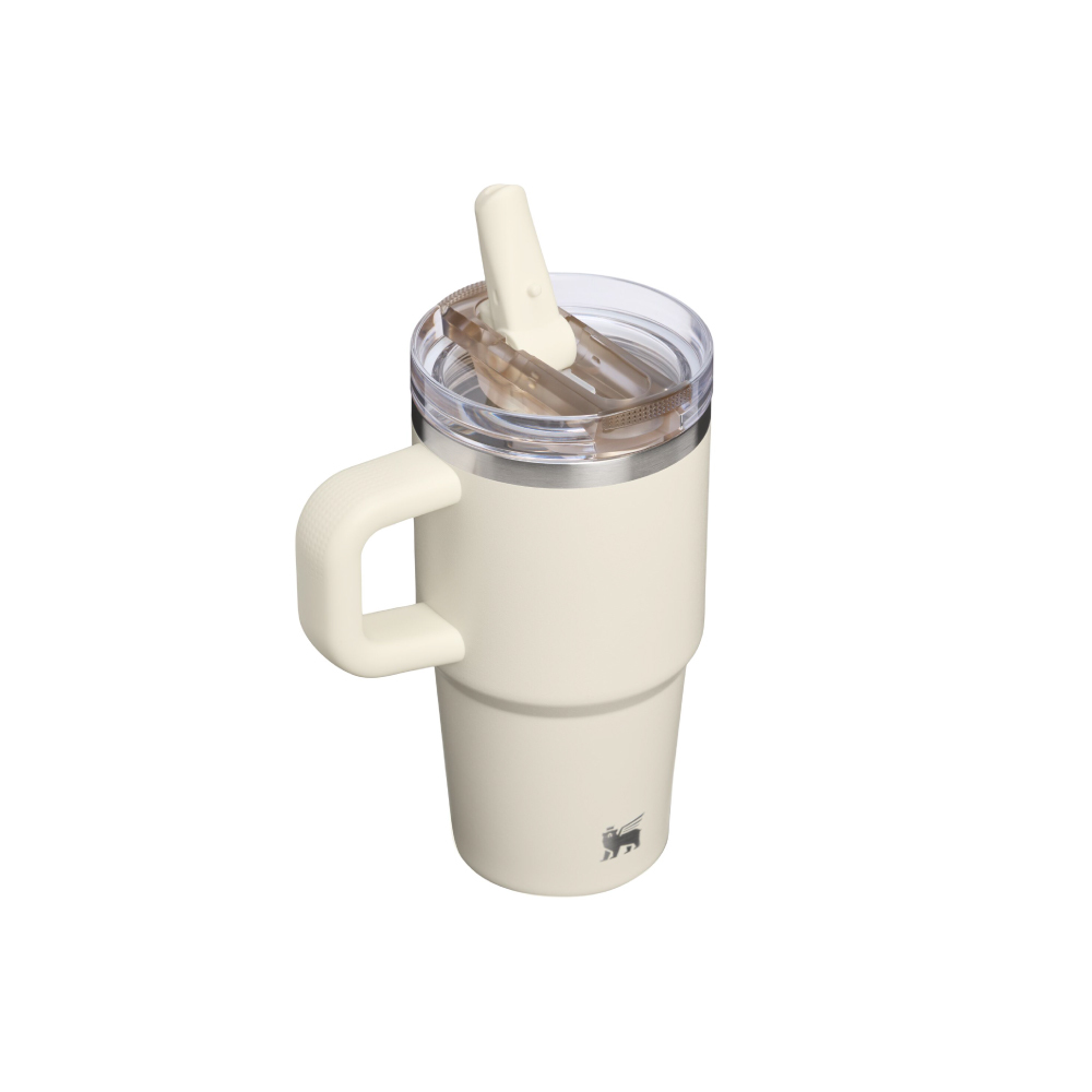 STANLEY 防漏吸管隨手杯 0.59L / 象牙白