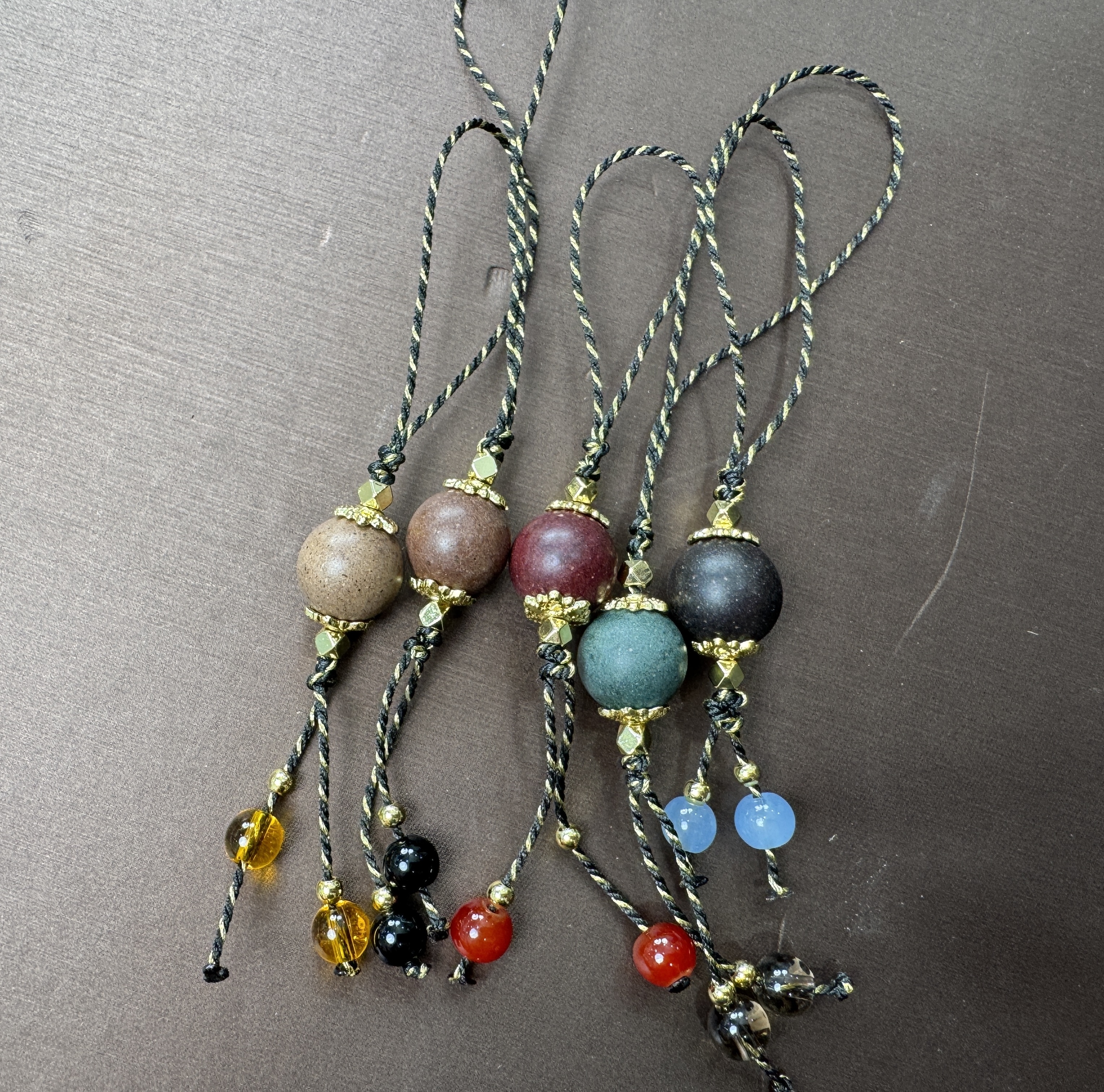 TM012 五行合香珠掛件 約12mm