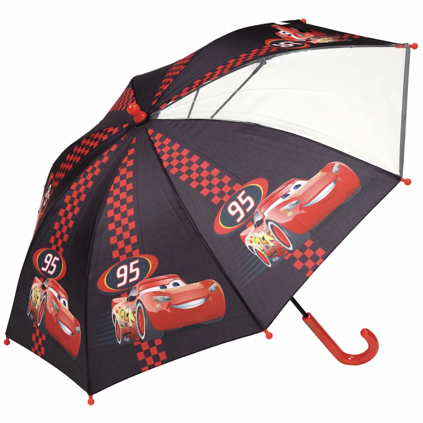 日本 Skater 45 CM 兒童透明雨傘 - 反斗車王