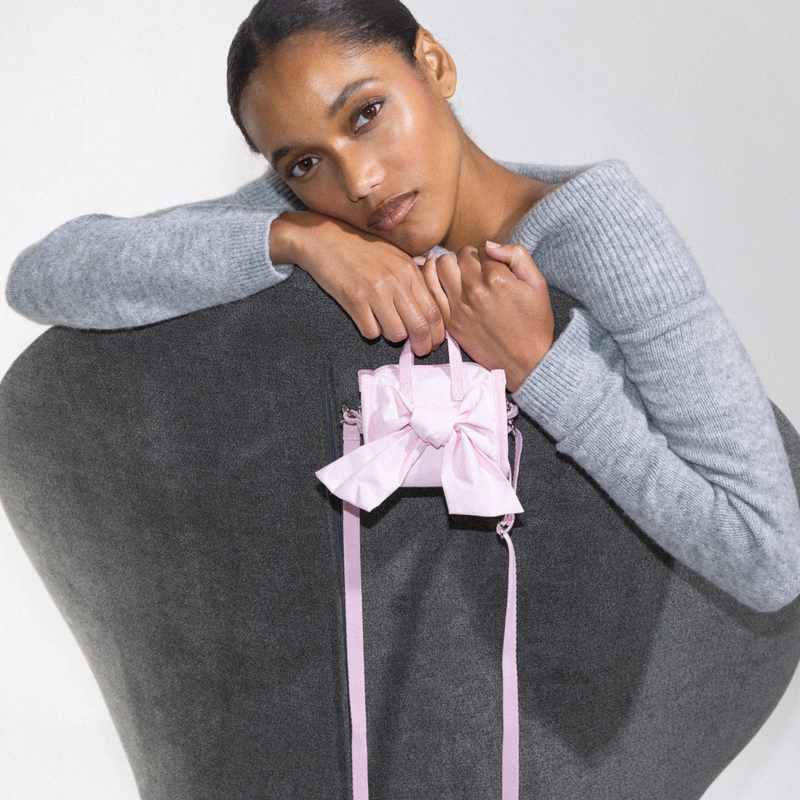 蝴蝶結造型兩用手提包(PINK BOWS)