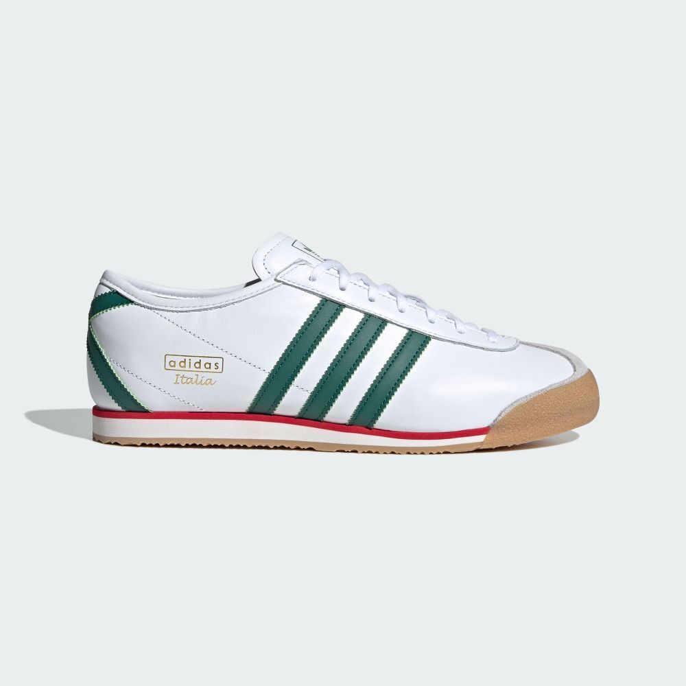 【 adidas ITALIA 70S 運動休閒鞋款 - 白x綠 】