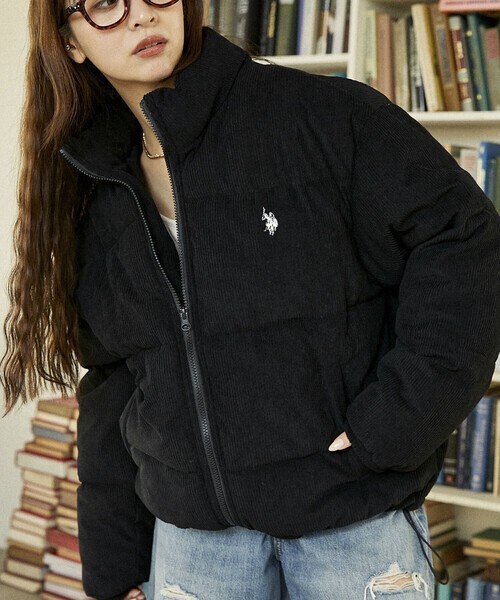 <日本折扣🔥>  U.S. POLO ASSN × PUBLUX 聯名 燈芯絨 麵包外套