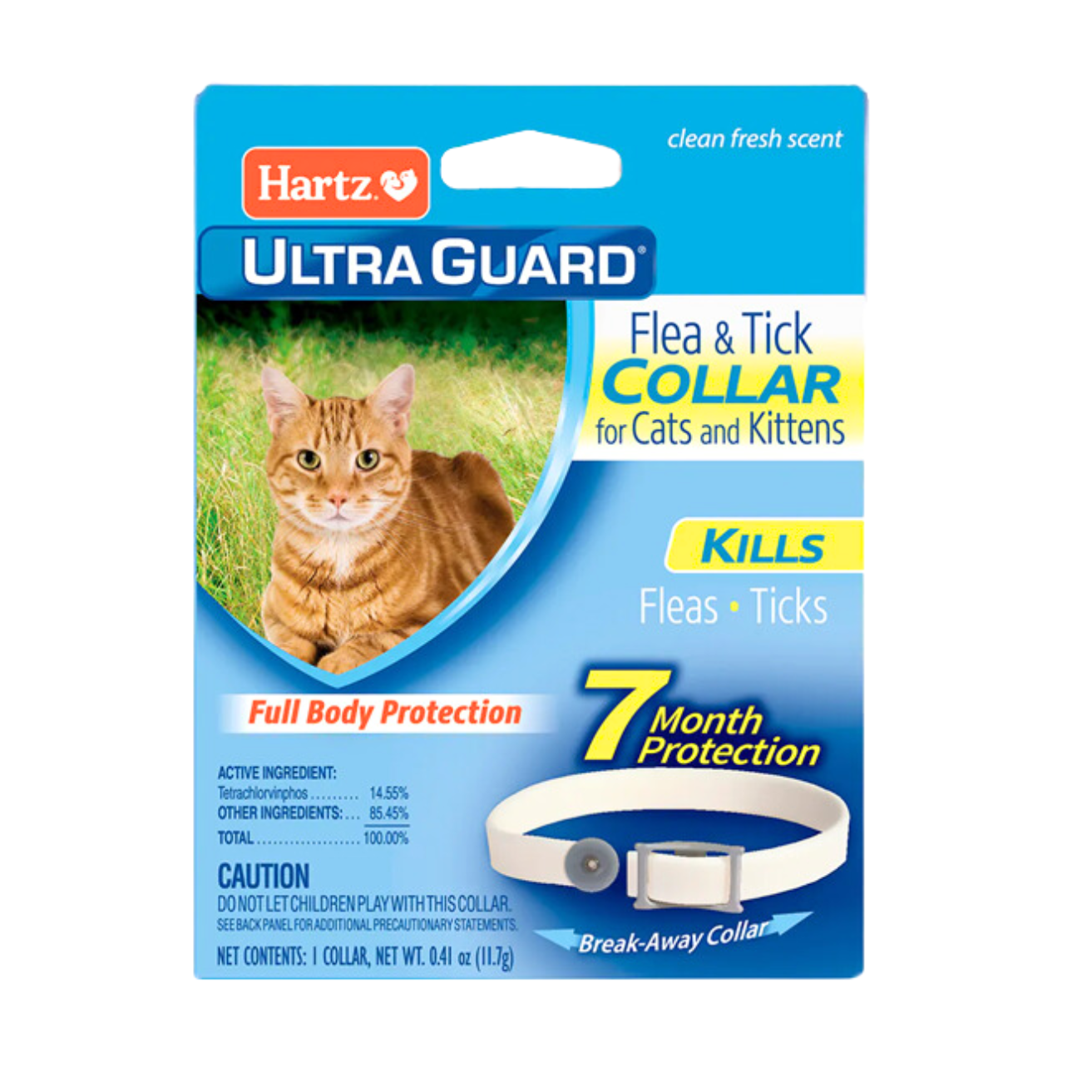 Hartz Ultraguard  外出用防蚤防蜱頸圈 (成貓及小貓適用) (平行進口)