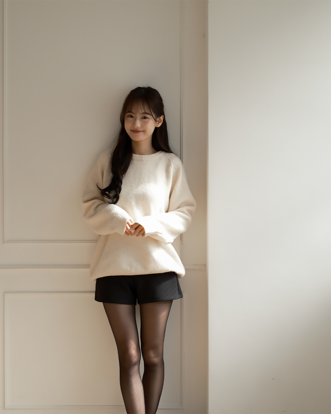 Lambwool厚磅寬鬆溫暖毛衣