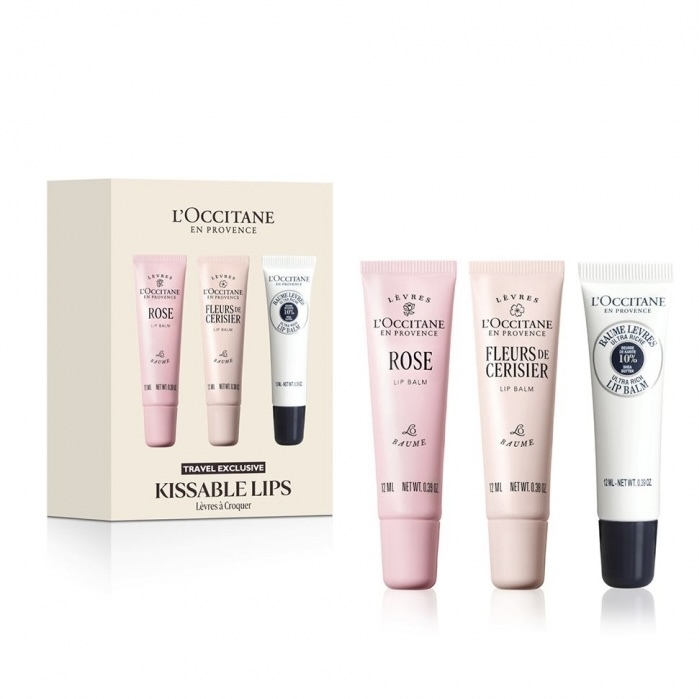 L’occitane歐舒丹親親護唇套裝 12ml x3