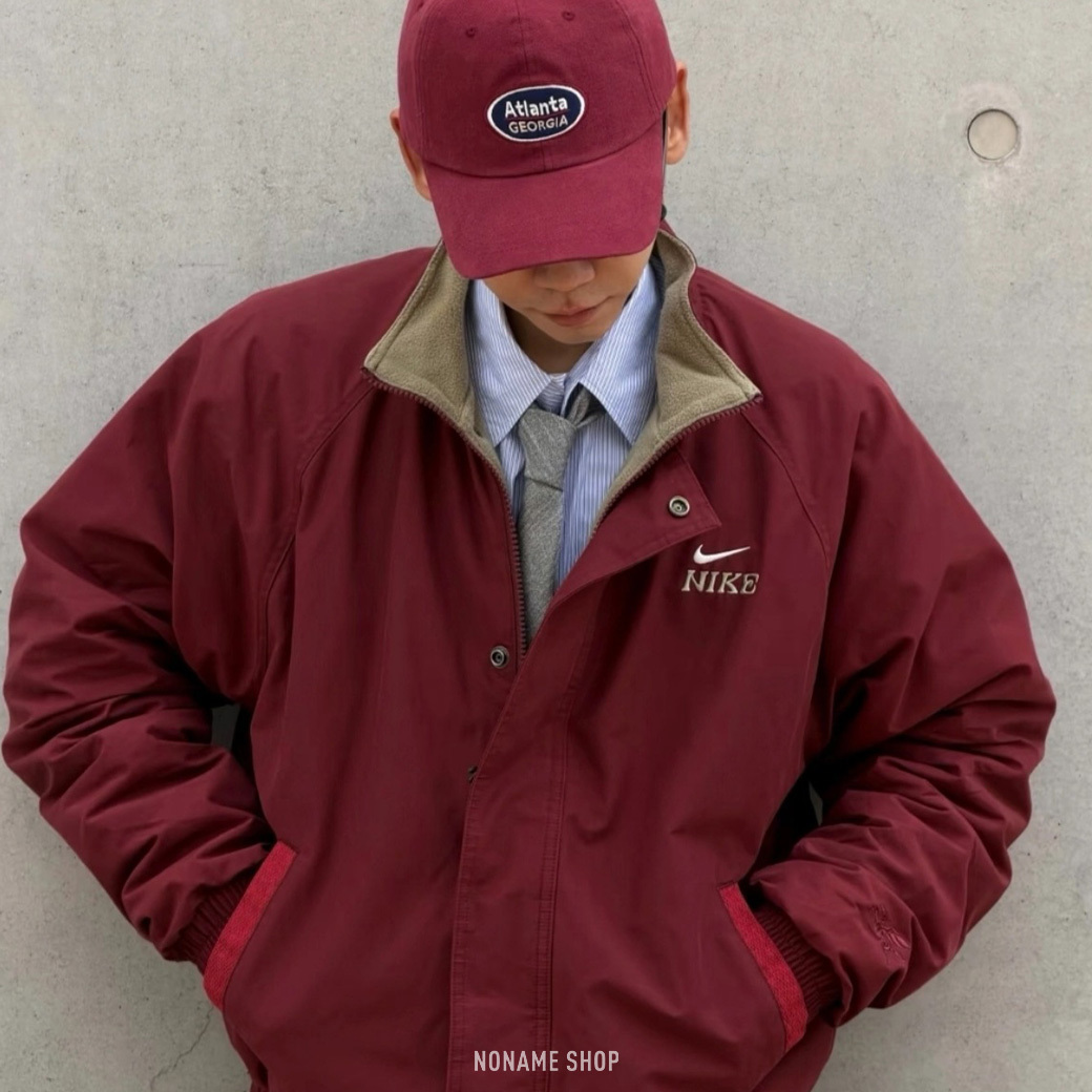 NIKE CLUB FW25 CNY 馬年限定 立領 搖粒絨 梭織 外套 兩色 (男款)