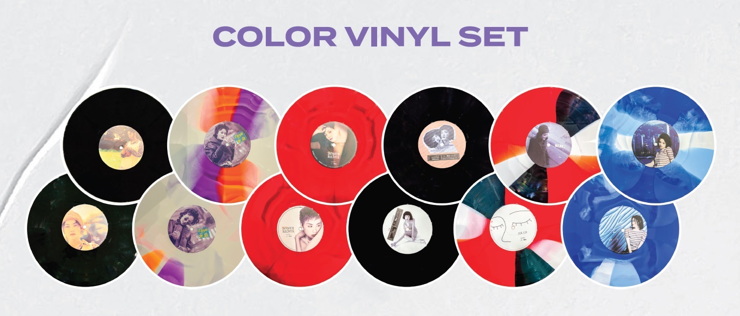 王菲 Faye Wong - faye常念記 6x10” LP COLOR VINYL SET