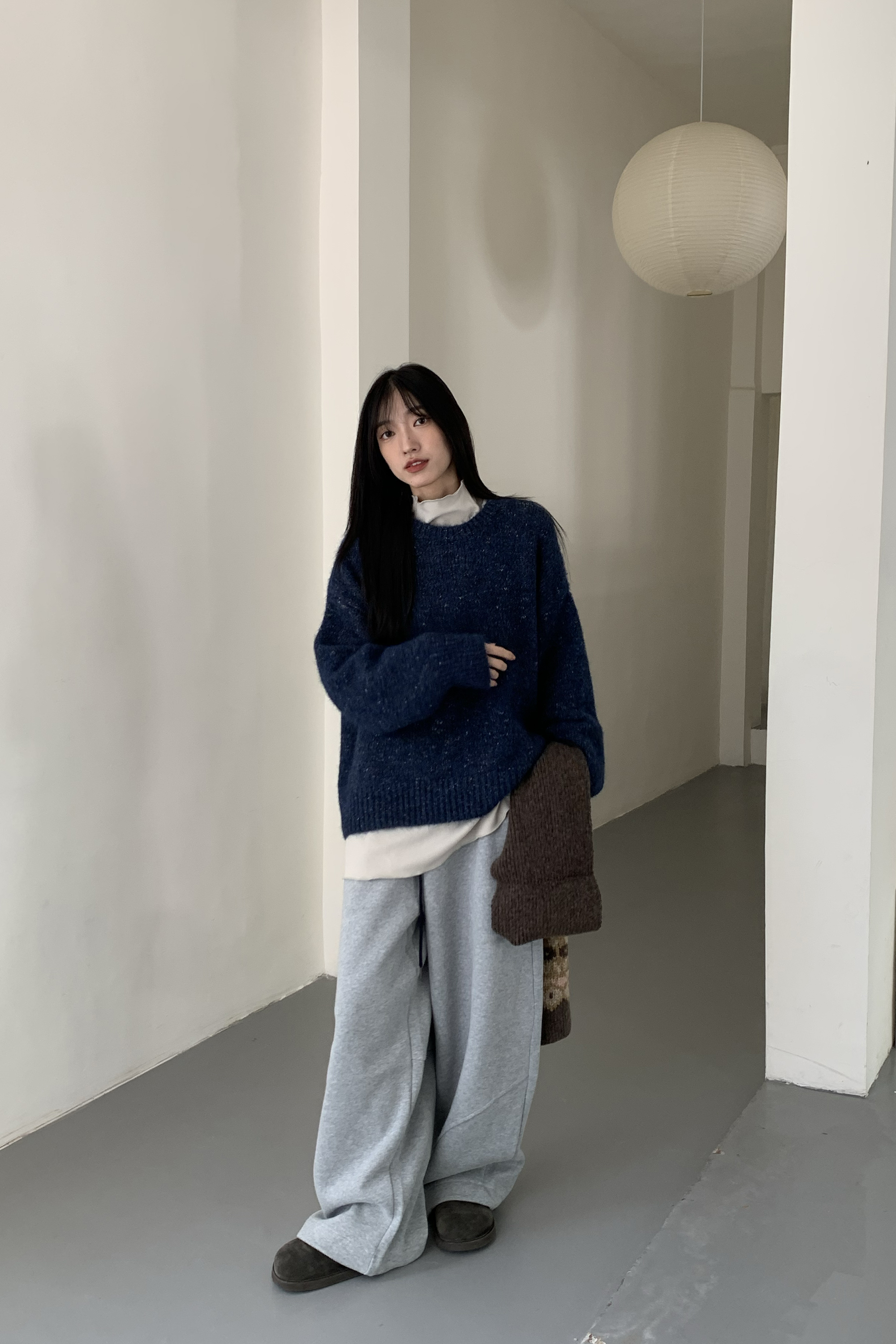 New Year｜雪花飄飄混針毛衣 2色