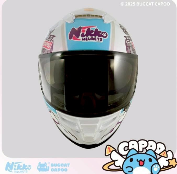 NIKKO N-806 急速咖波 炫彩特別款 變色白粉 聯名款 全罩