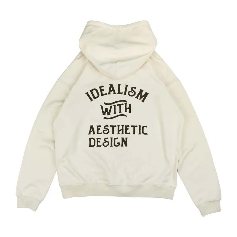 idealism DB Pocket Hoodie 白色 連帽上衣 帽T 長袖 ID25049-WH [台灣現貨]
