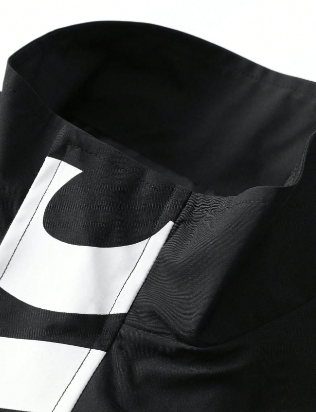 KADMAX大尺碼-男士休閒立領夾克大印花外套〈KSMS2737〉