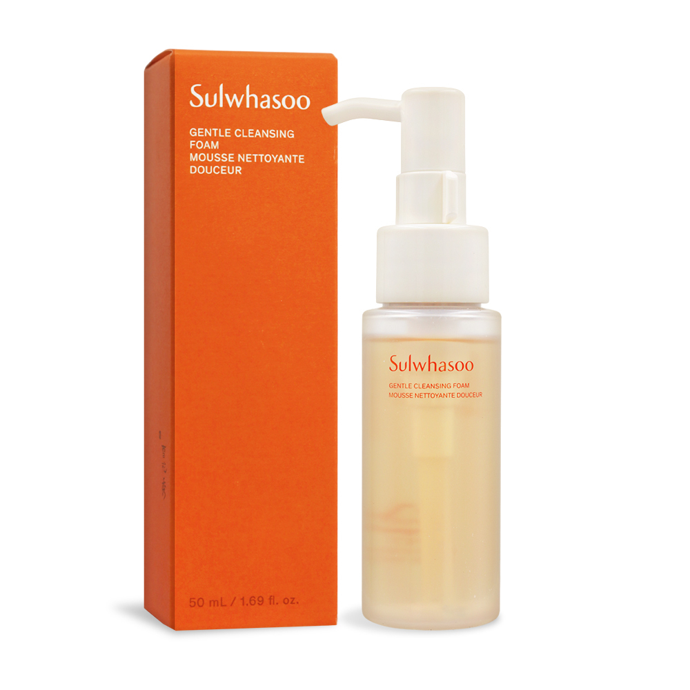 Sulwhasoo 雪花秀 淨透保濕潔顏泡沫/潔顏油(50ml)-國際航空版