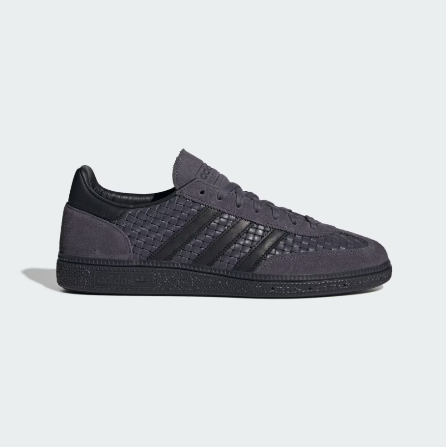 【 adidas HANDBALL SPEZIAL 皮革麂皮鞋款 - 極光黑 】