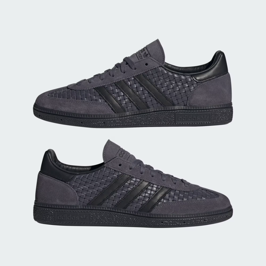 【 adidas HANDBALL SPEZIAL 皮革麂皮鞋款 - 極光黑 】