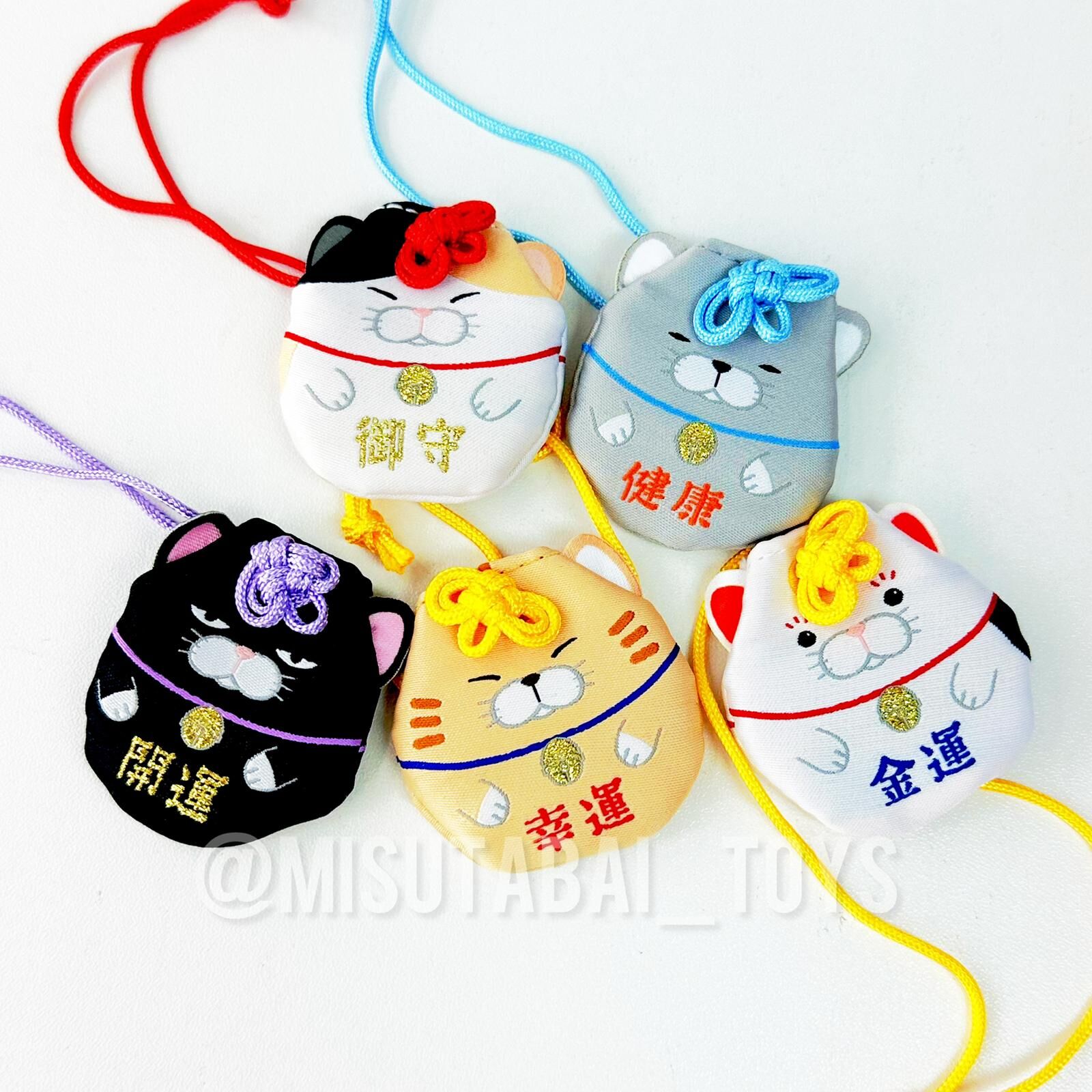 招財貓護身符扭蛋