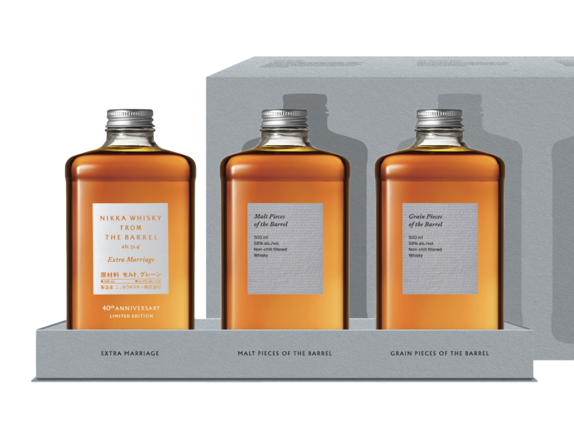 Nikka From The Barrel 四十年特別紀念版 (500ml x 3 bottles)