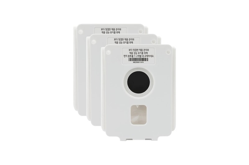 【最後出清】LG原廠 智慧集塵收納充電座集塵袋 V-DUSTBAG A9T系列 All-in-One Tower (一組三入) AGF78838447