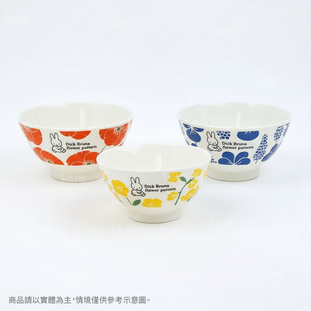 MIFFYx日本金正陶器】花卉日式茶碗