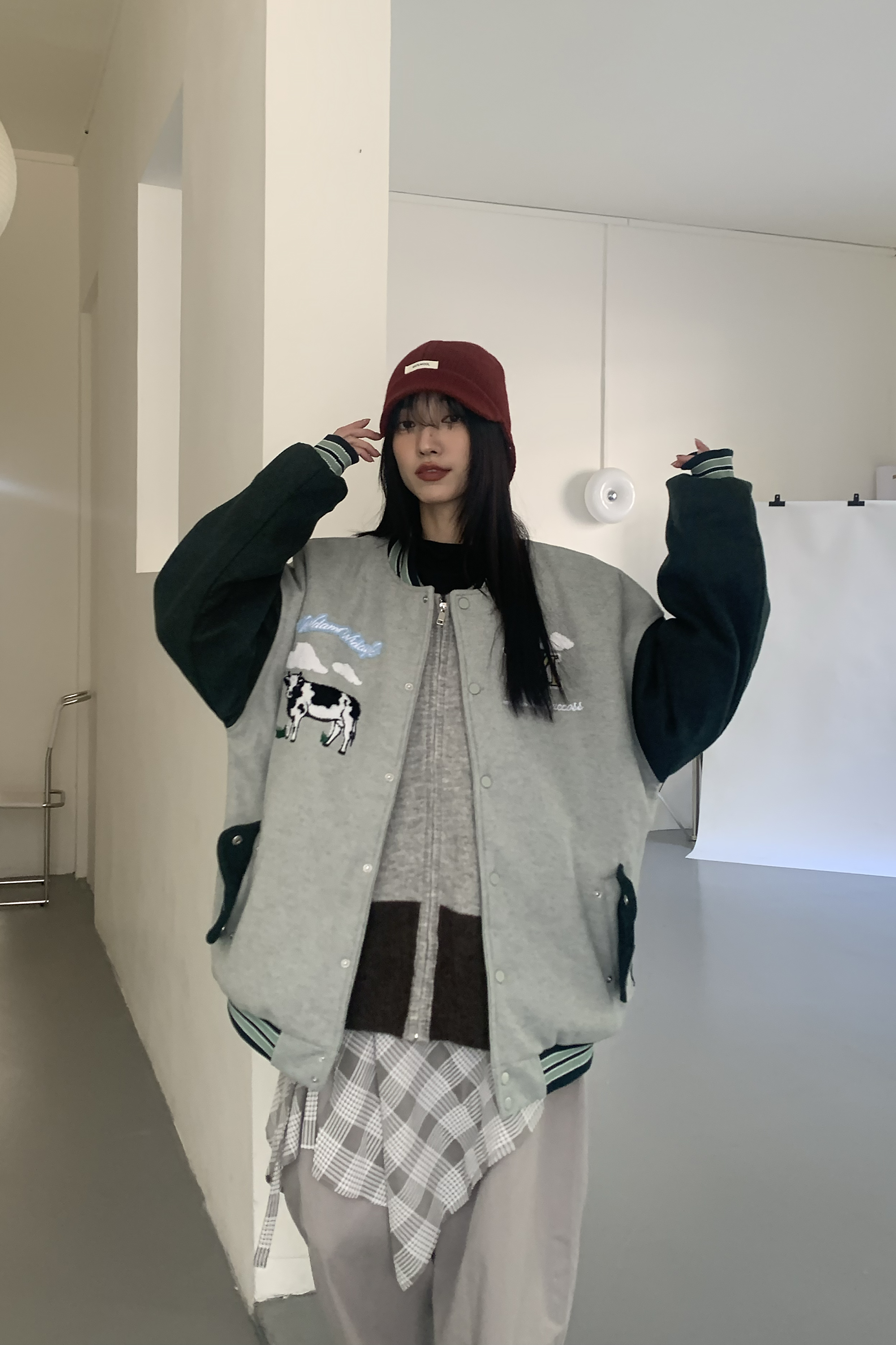 New Year｜牛轉好運棒球外套 2色