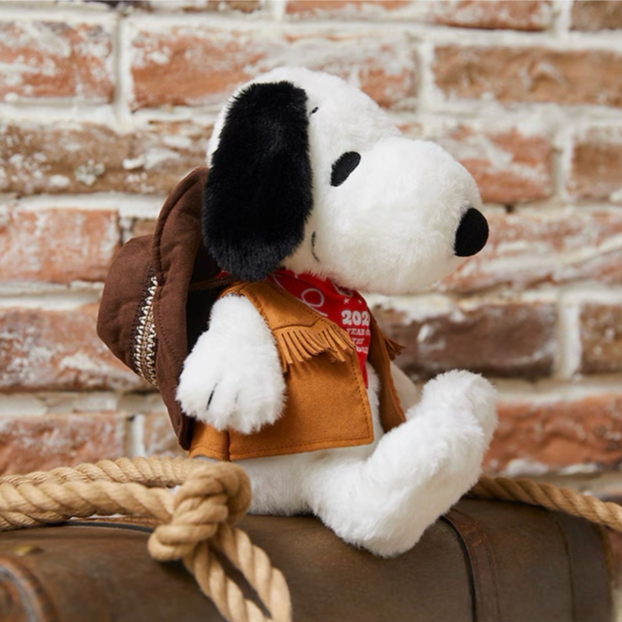 PEANUTS SNOOPY 西部牛仔 史努比 2026馬年刺繡 玩偶 毛絨玩具