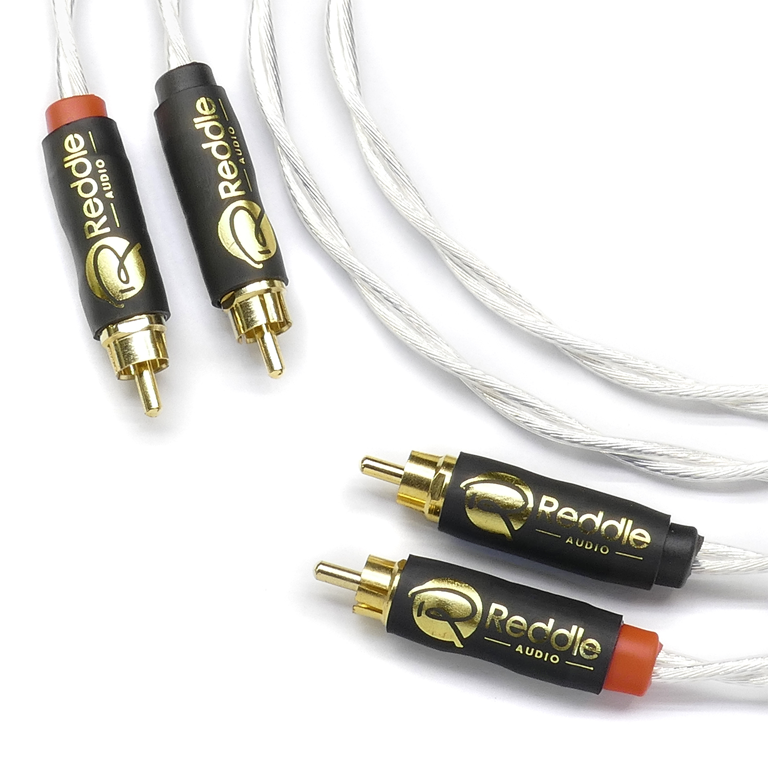 Reddle Audio – RN-CCP11 立體聲音頻訊號線 | RCA > RCA | 銅鍍銀 | 0.5/1M