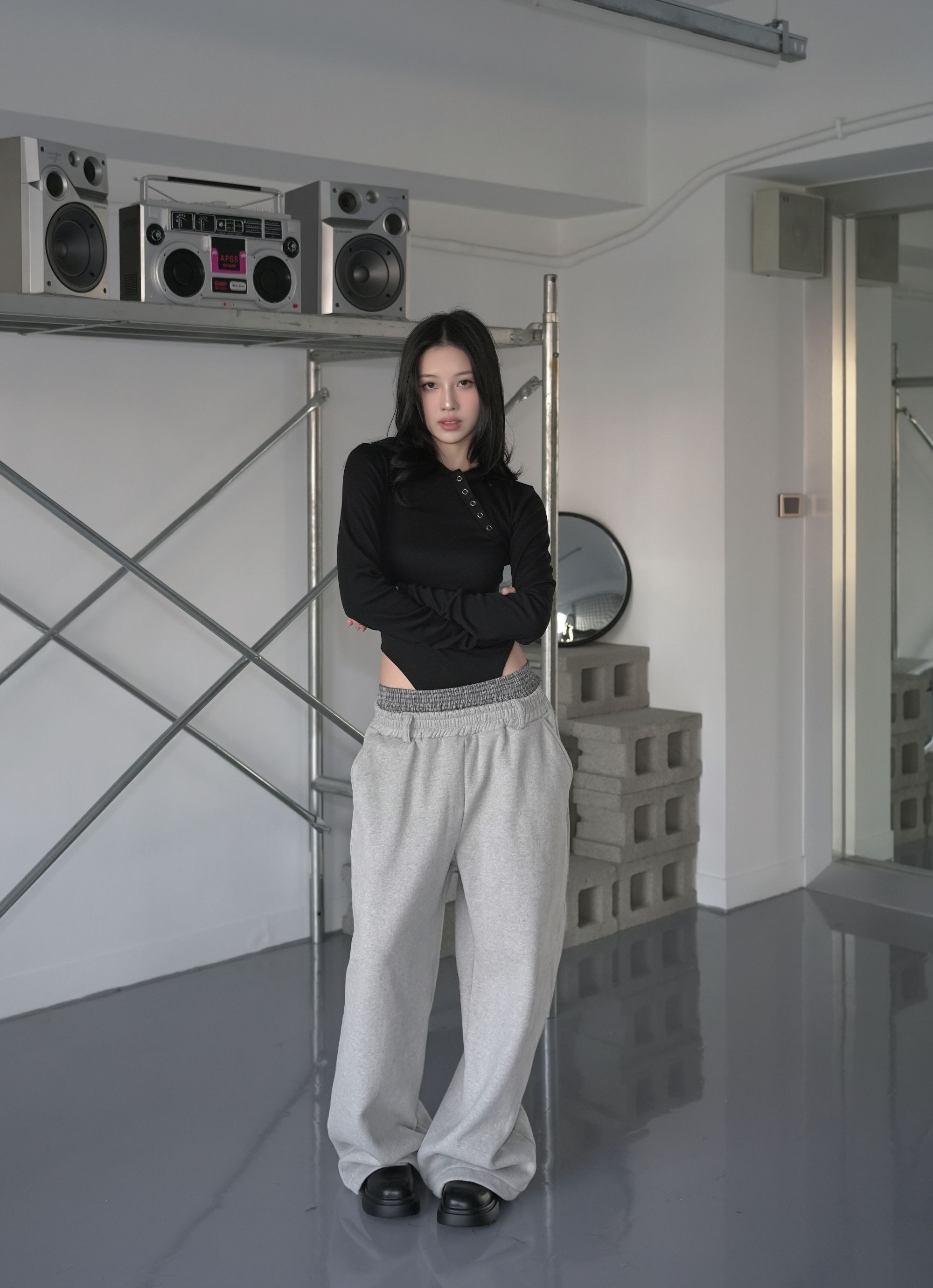 【Nana Pick🍒】Boxer detail 假兩件拼接感棉褲