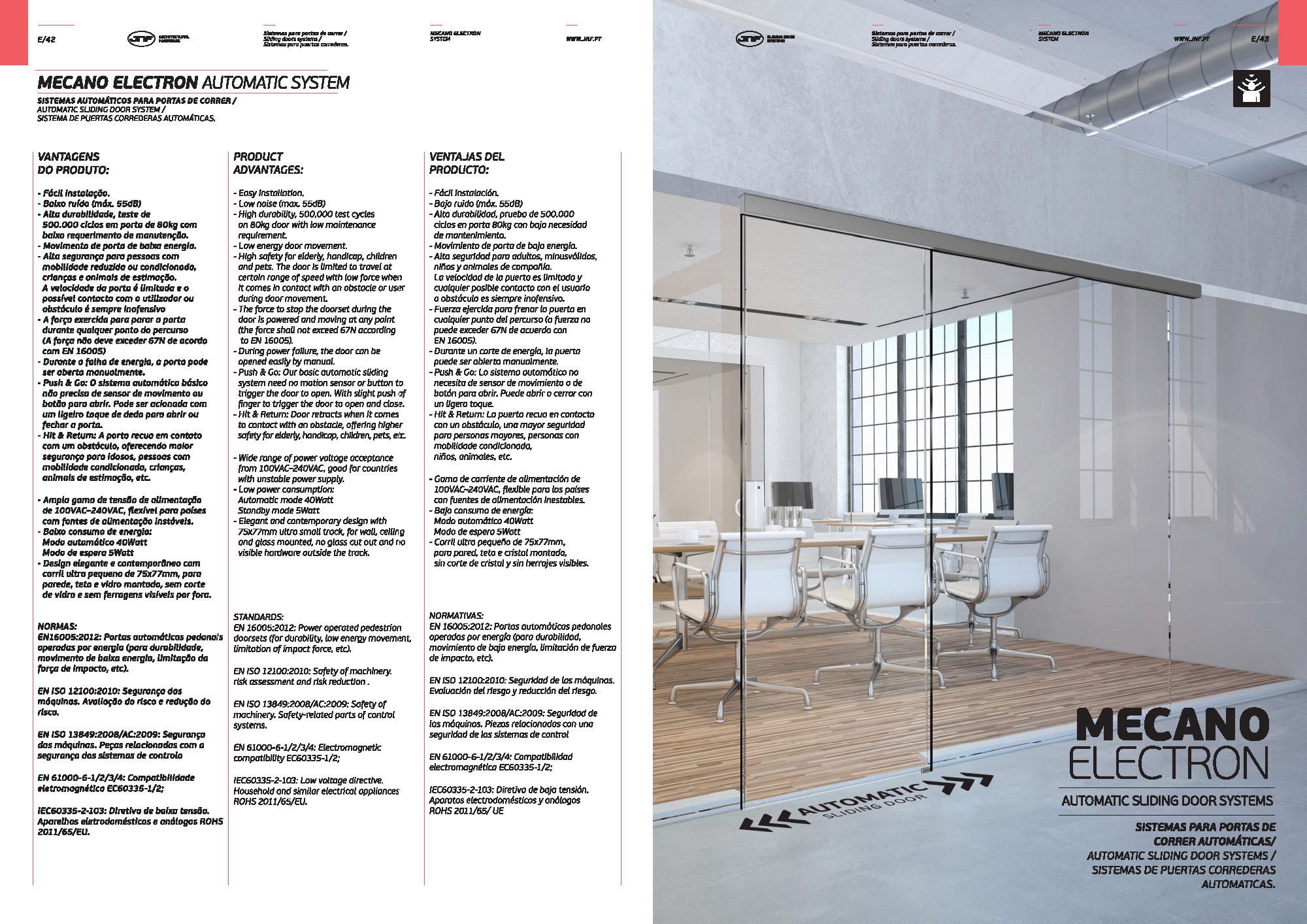 jnf mecano automatic sliding system for glass door, 迷你 玻璃自動趟門系統
