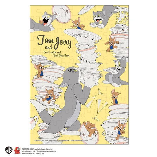 拼圖108塊「上方（湯姆與傑利）」