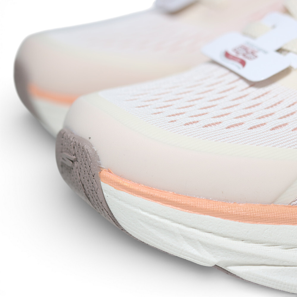 SKECHERS 休閒鞋 MAX CUSHIONING 粉膚橘 瞬穿 足弓 健走鞋 女 128965PCH